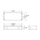 96W 24V Dimmable Hardwired Driver (Two Outputs)