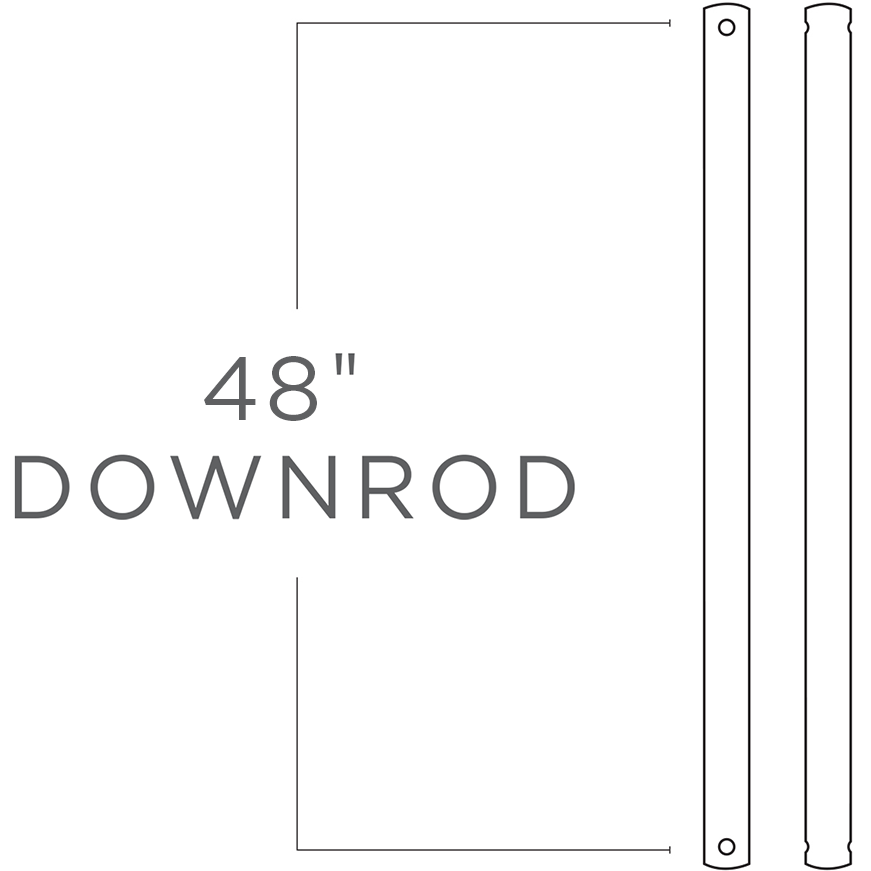 48" Downrod