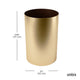 Metalla Trash Can 4.5 Gallon (17L) Capacity