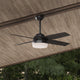Dempsey Outdoor Fan with Light 52"