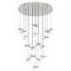 Paratebueno 33" 17-Light 3CCT LED Pendant