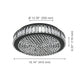 Balparda 16" 3CCT LED Flush Mount