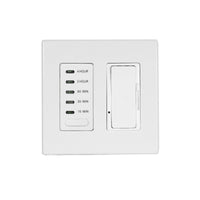 1 Dimmer and 1 Timer Screwless Plate and Box
