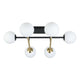 Paz 6-Light Semi-Flush Mounts