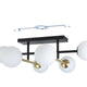 Paz 6-Light Semi-Flush Mounts