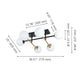 Paz 6-Light Semi-Flush Mounts