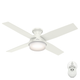 Dempsey Low Profile Fan with Light 52"
