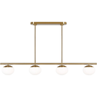 Visual Comfort Studio Collection - Lune Medium Linear Chandelier - Lights Canada