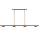 Visual Comfort Studio Collection - Lune Medium Linear Chandelier - Lights Canada