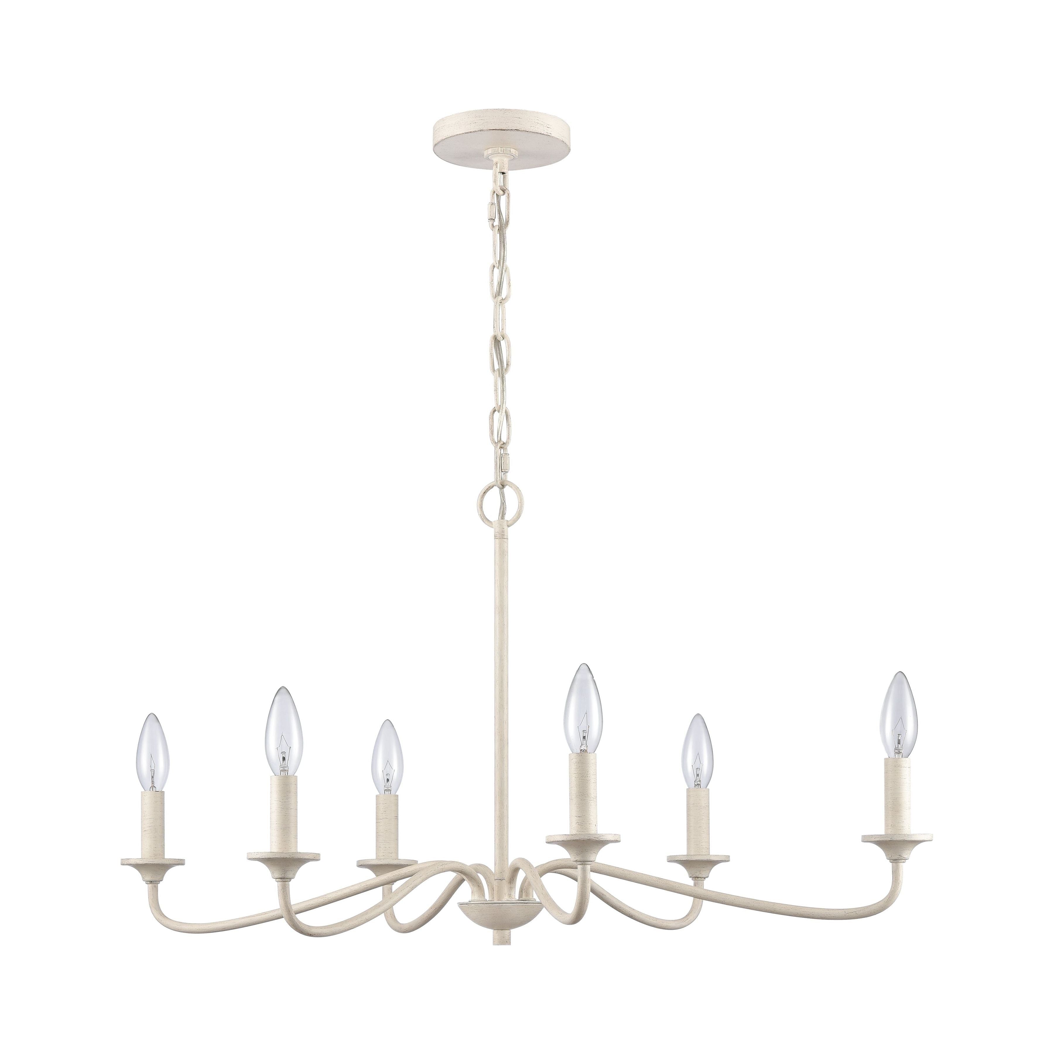 Quinn 30" Wide 6-Light Chandelier