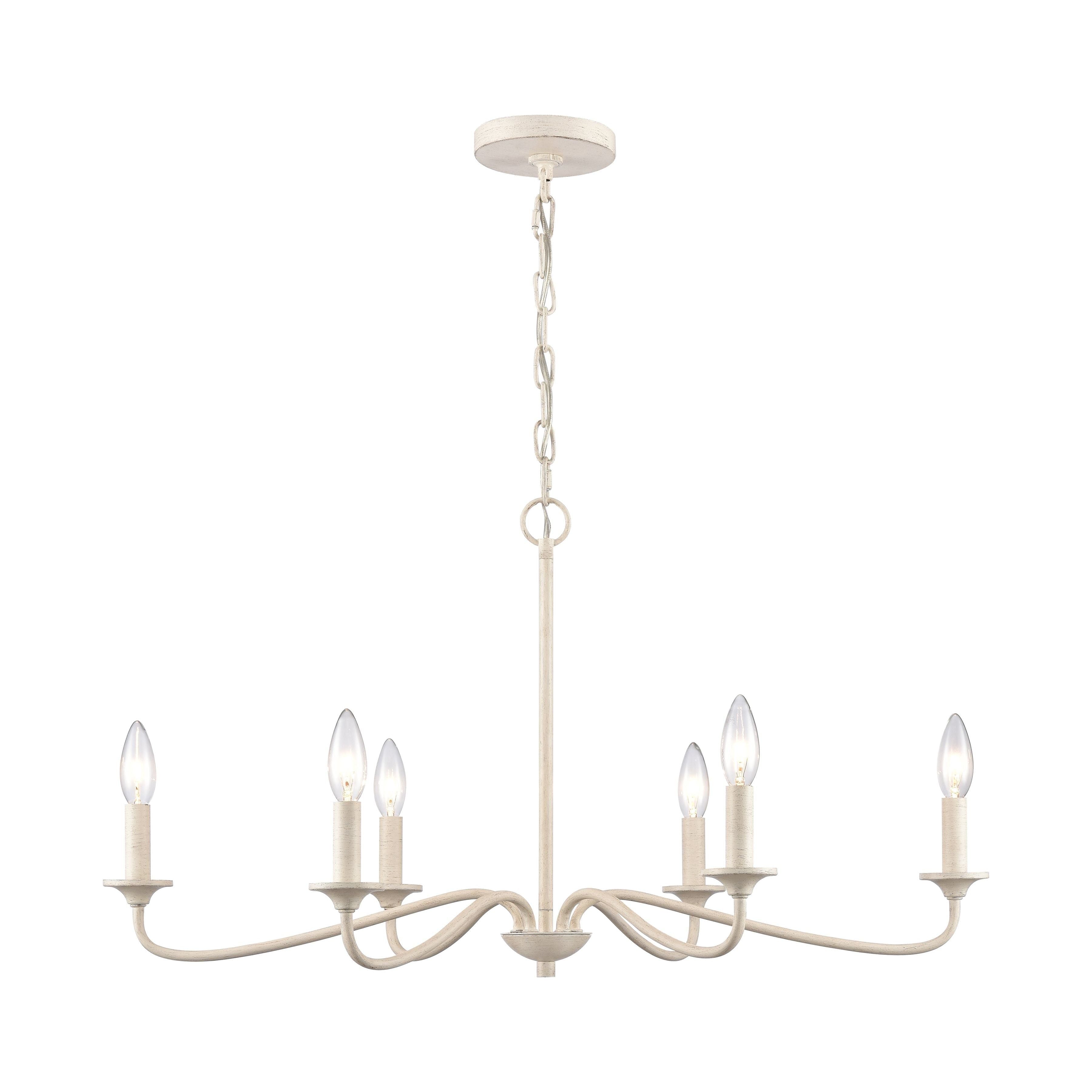 Quinn 30" Wide 6-Light Chandelier