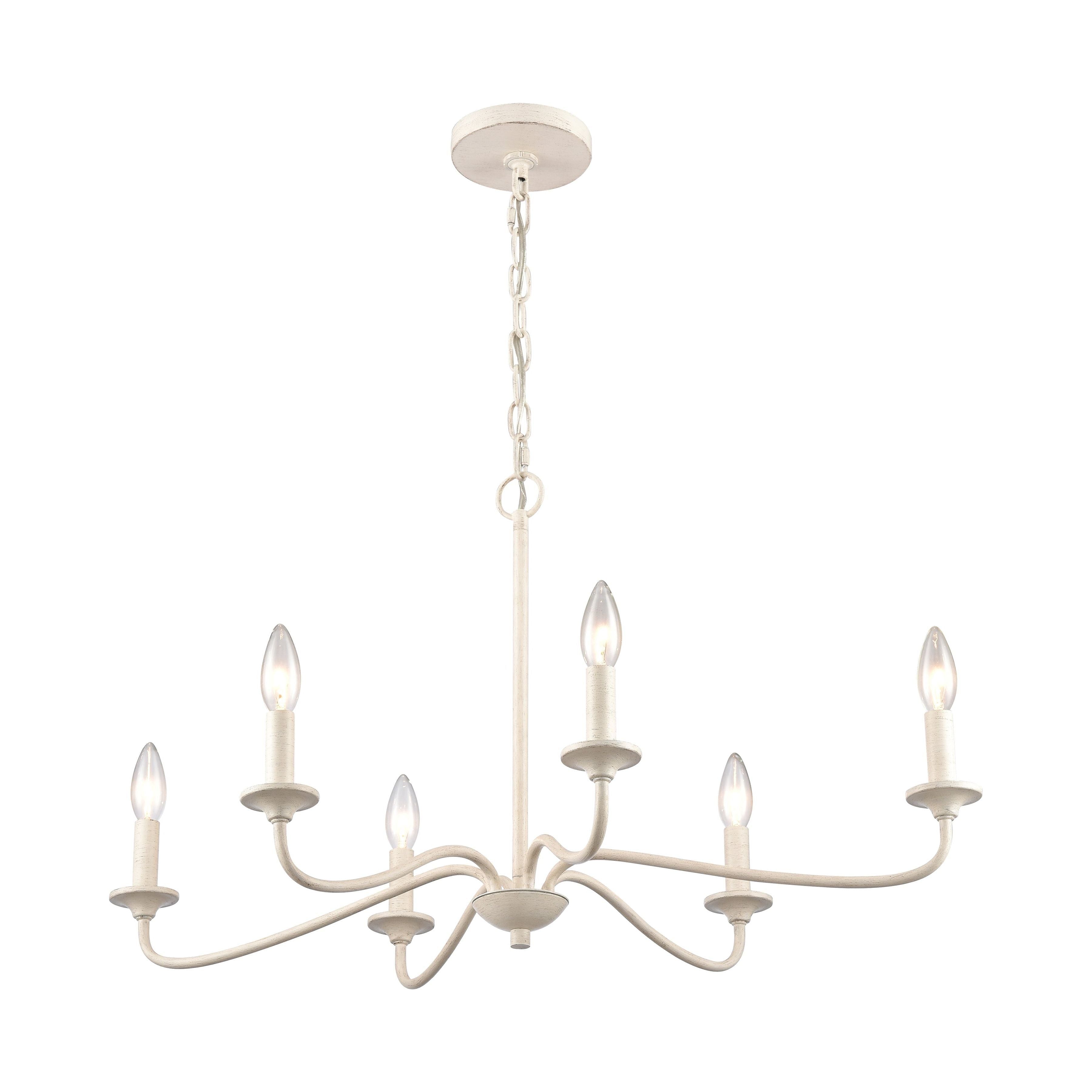 Quinn 30" Wide 6-Light Chandelier