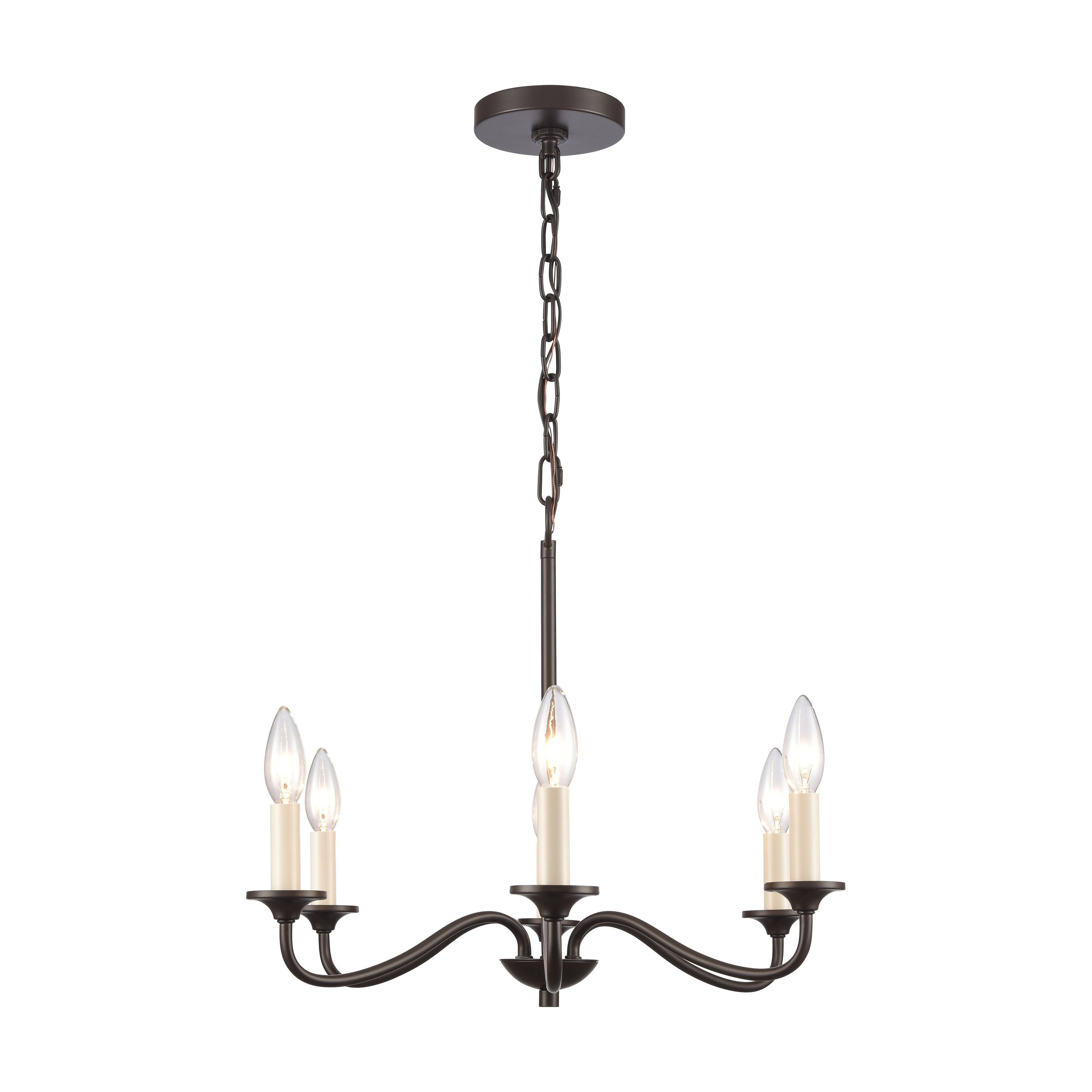 Quinn 30" Wide 6-Light Chandelier