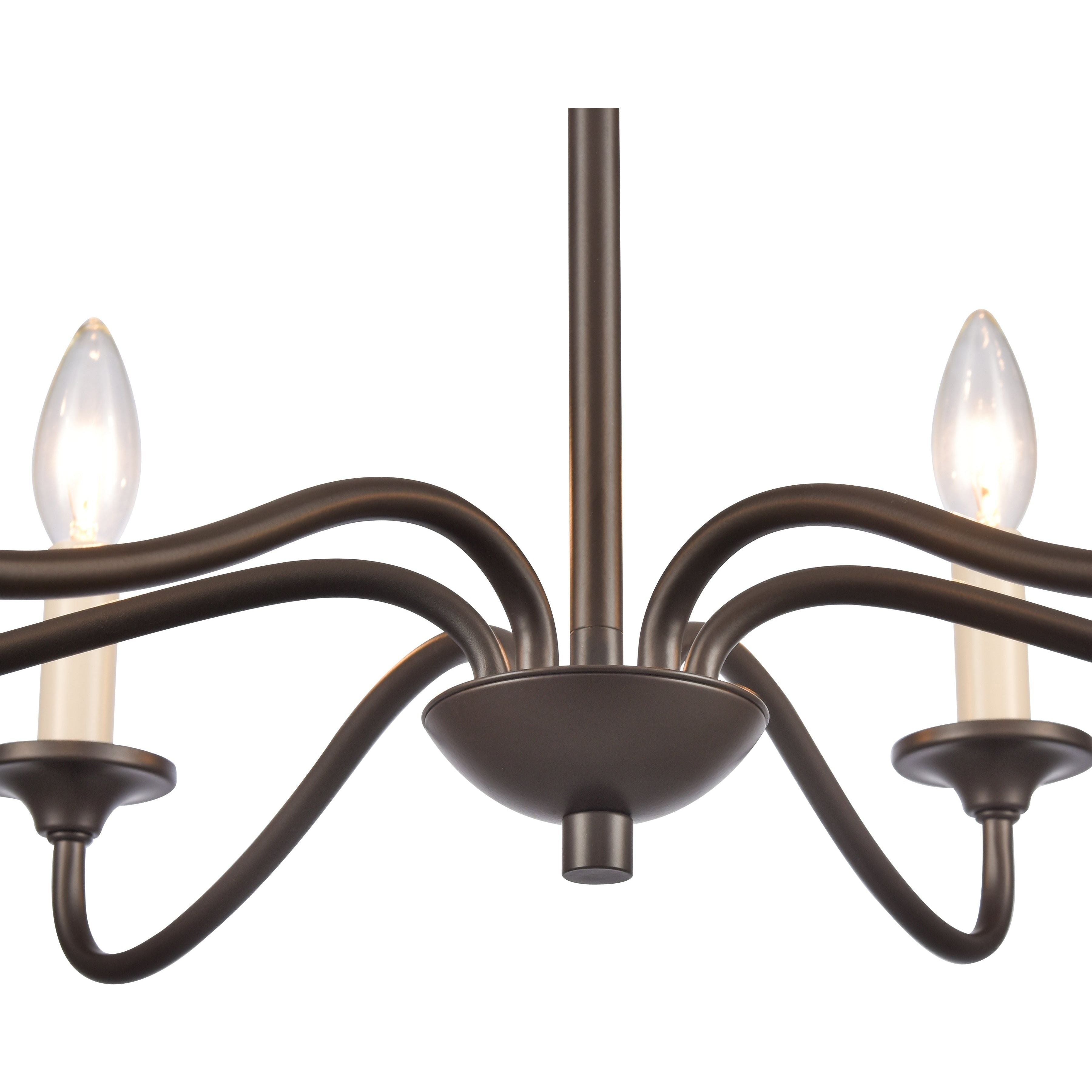 Quinn 30" Wide 6-Light Chandelier