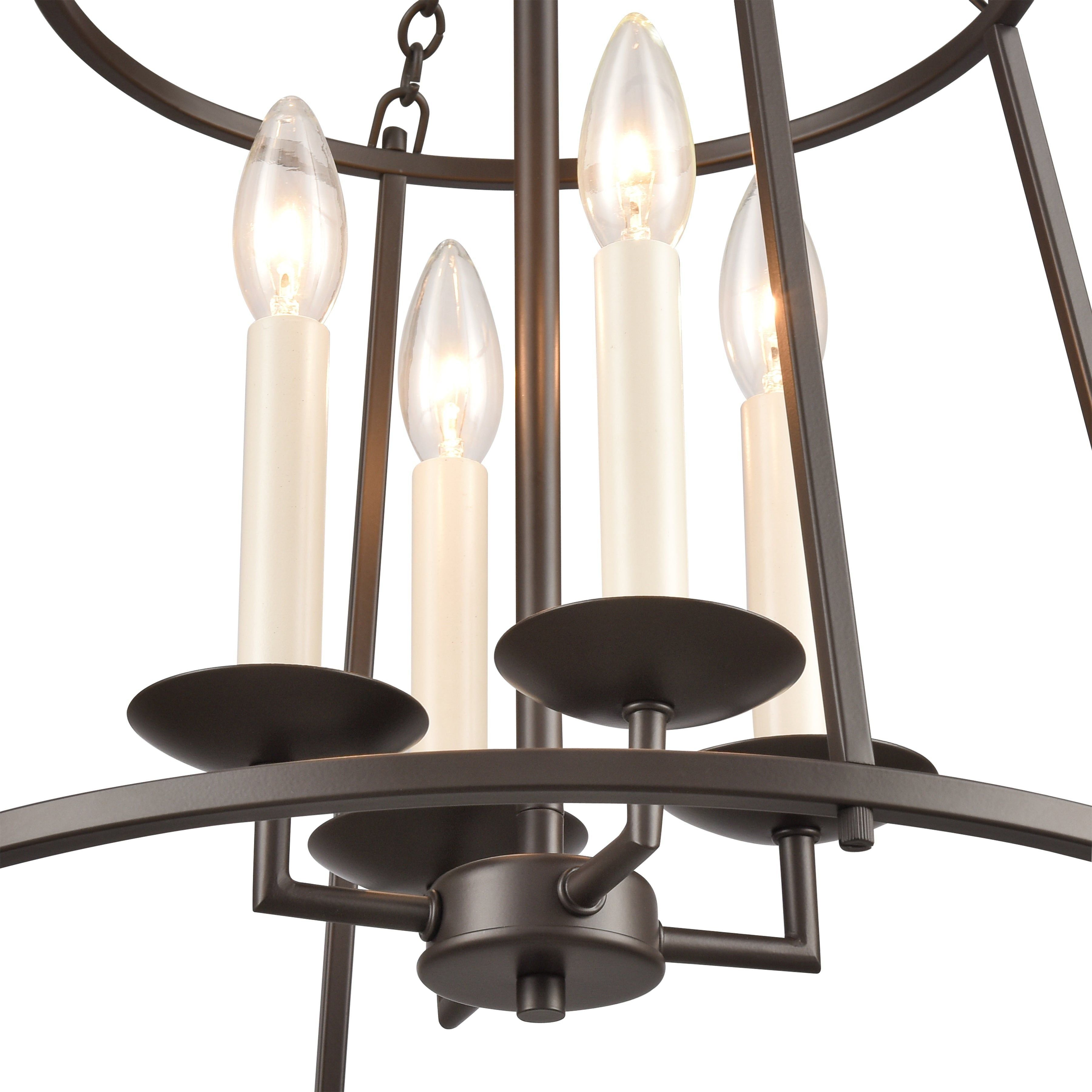 Joanie 17.25" Wide 4-Light Pendant