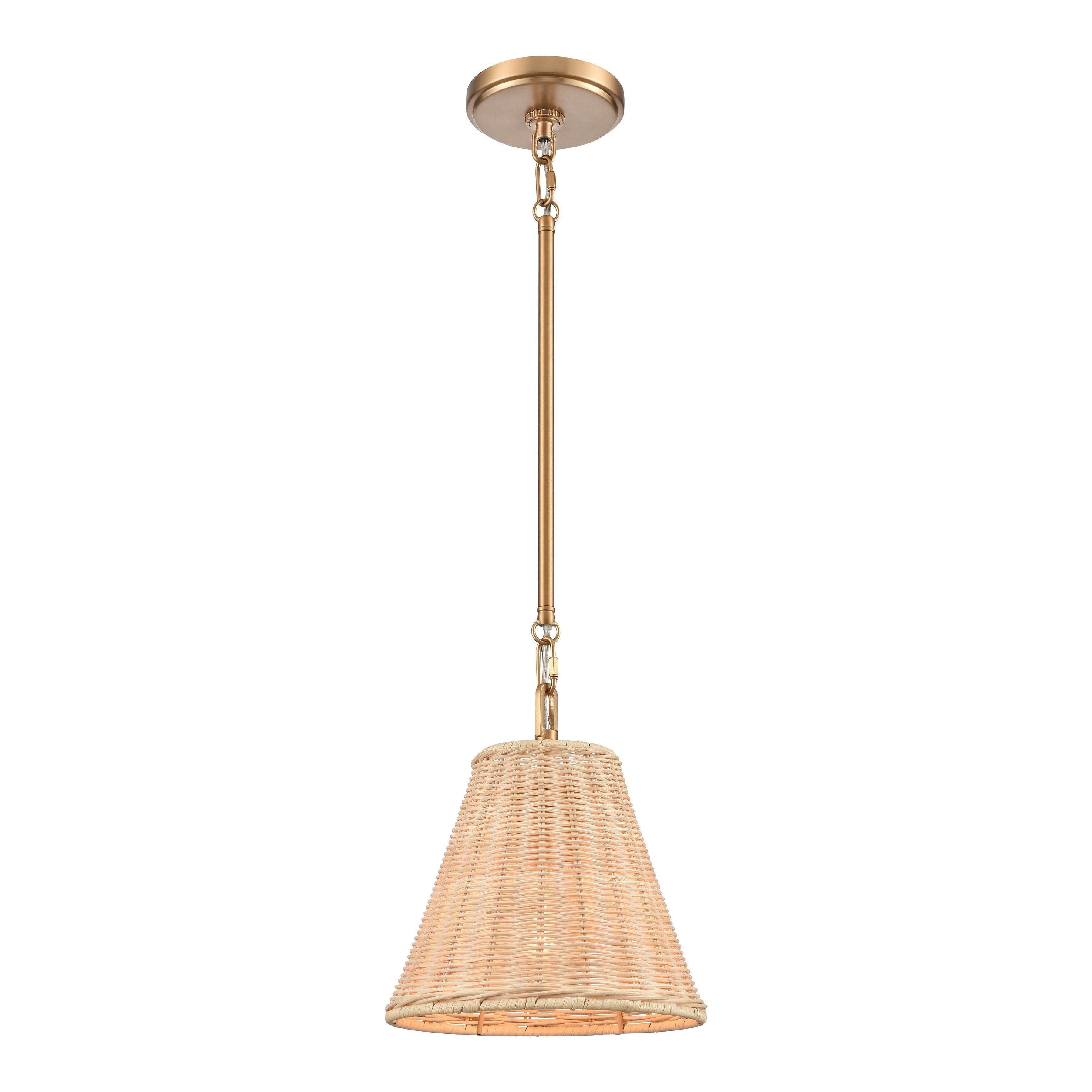 Rydell 9" Wide 1-Light Mini Pendant