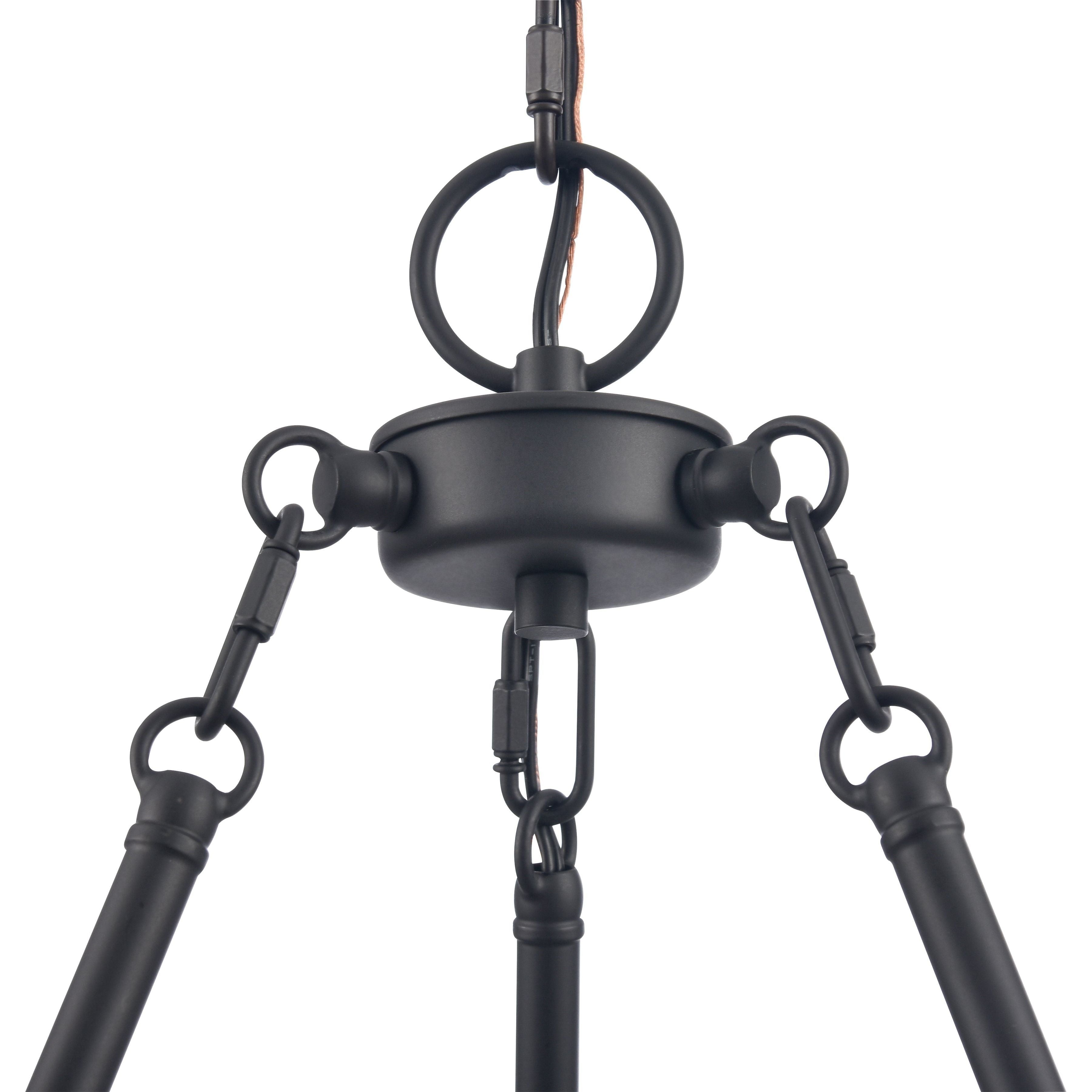 Rydell 24.5" Wide 5-Light Chandelier