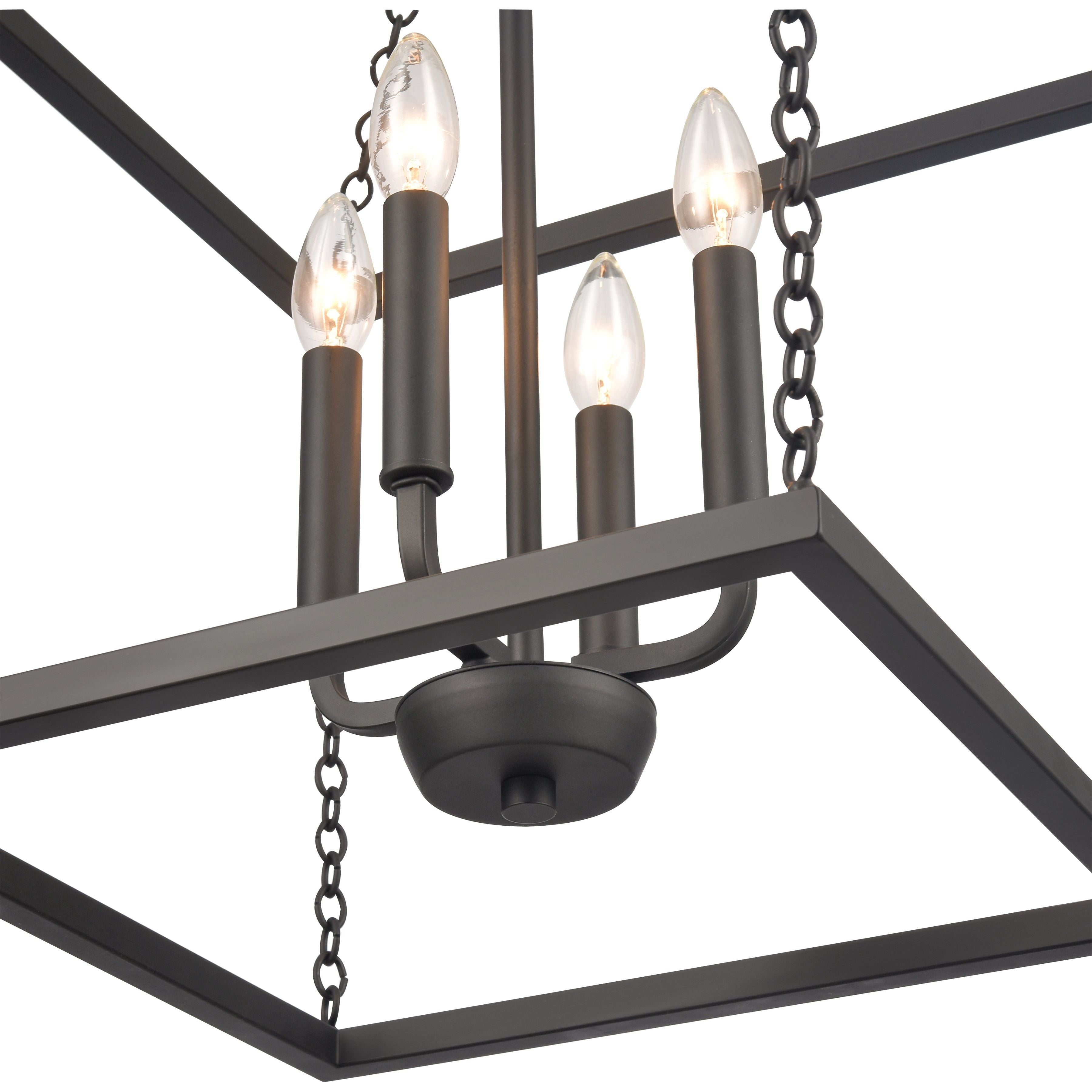 Emmett 17" Wide 4-Light Pendant