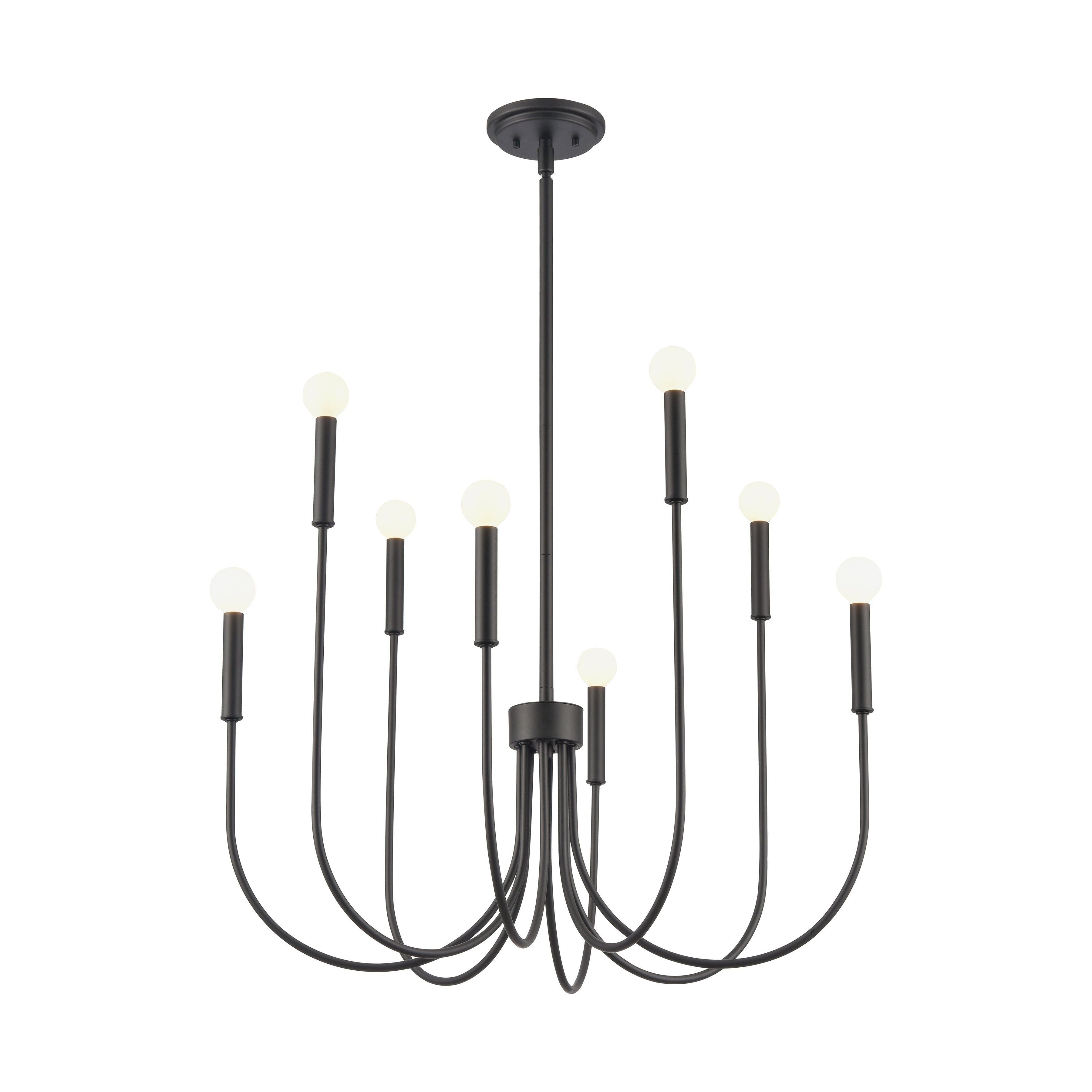 Ulla 28" Wide 8-Light Chandelier