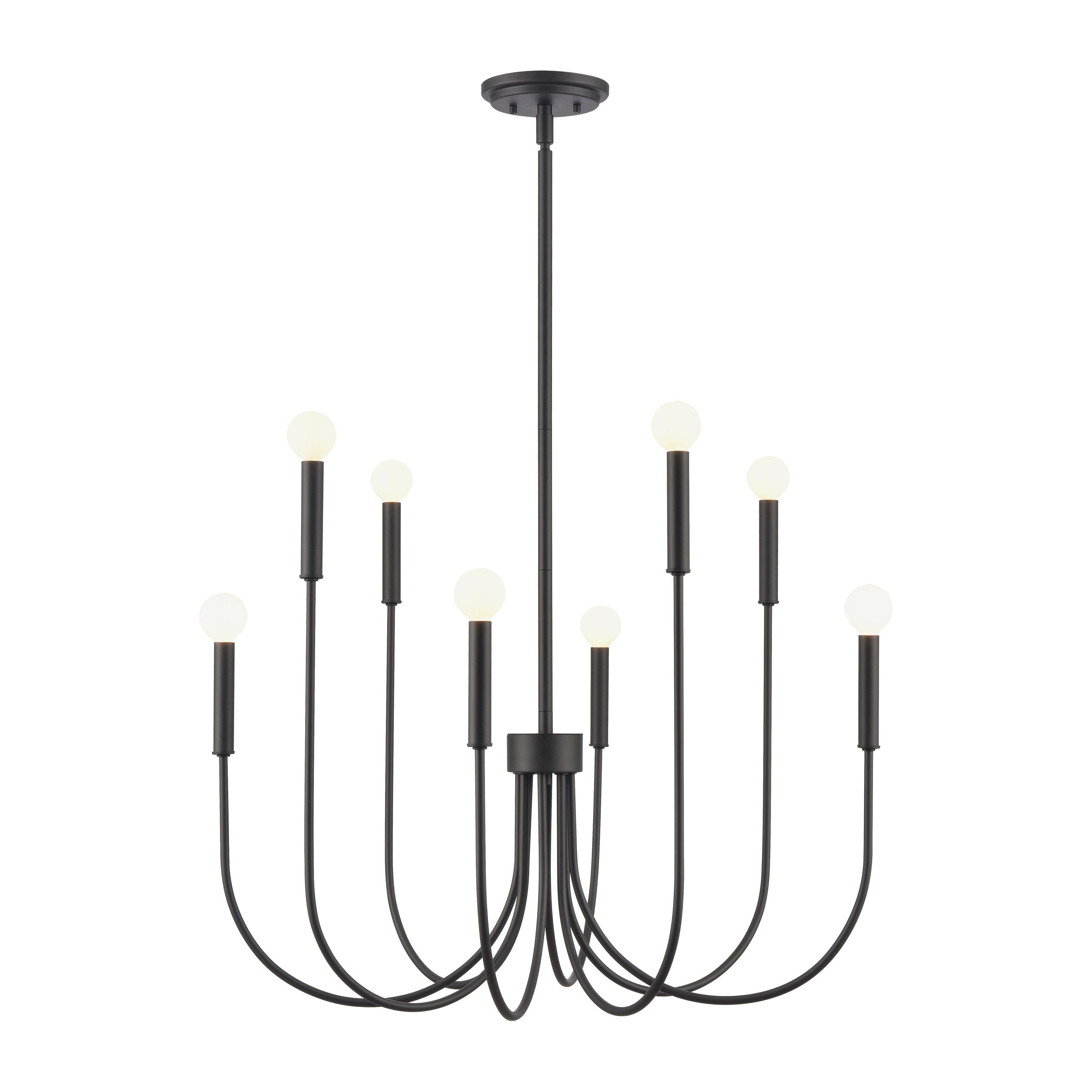 Ulla 28" Wide 8-Light Chandelier