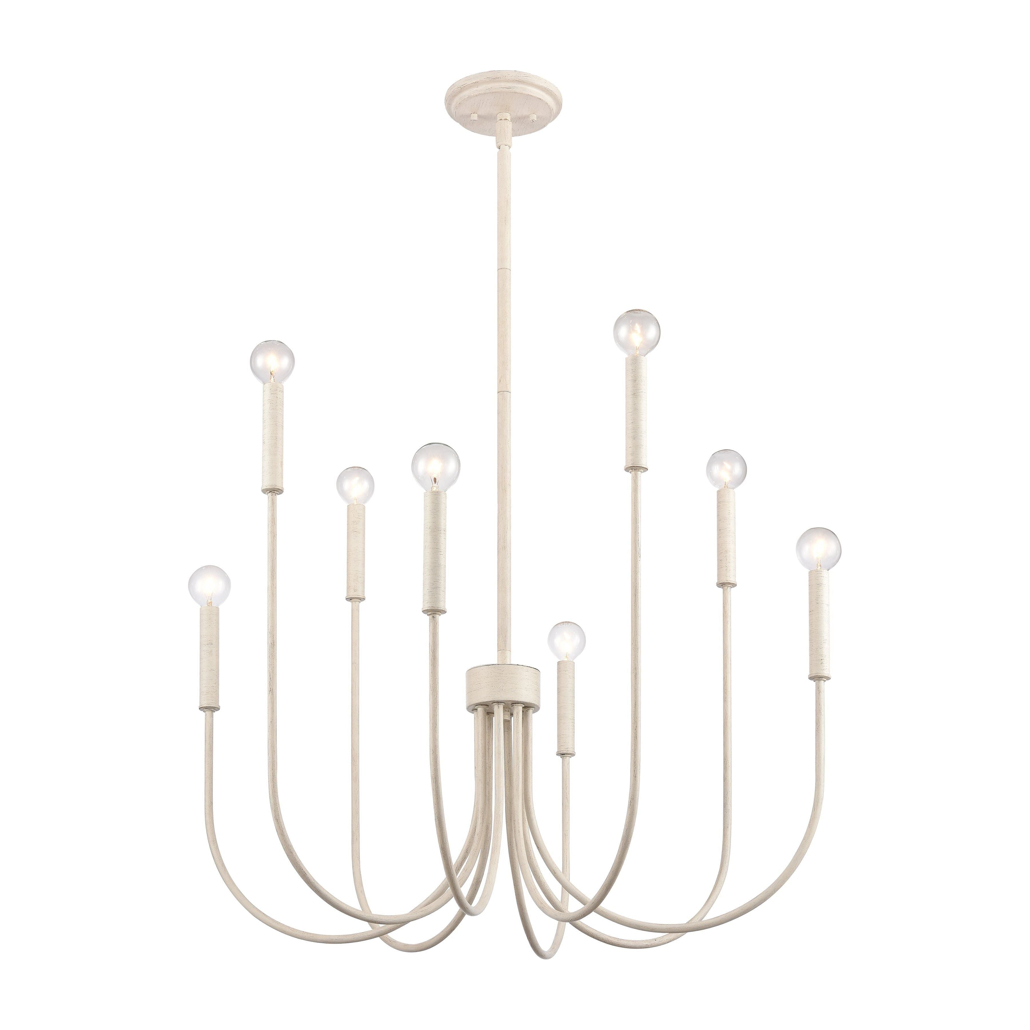 Ulla 28" Wide 8-Light Chandelier