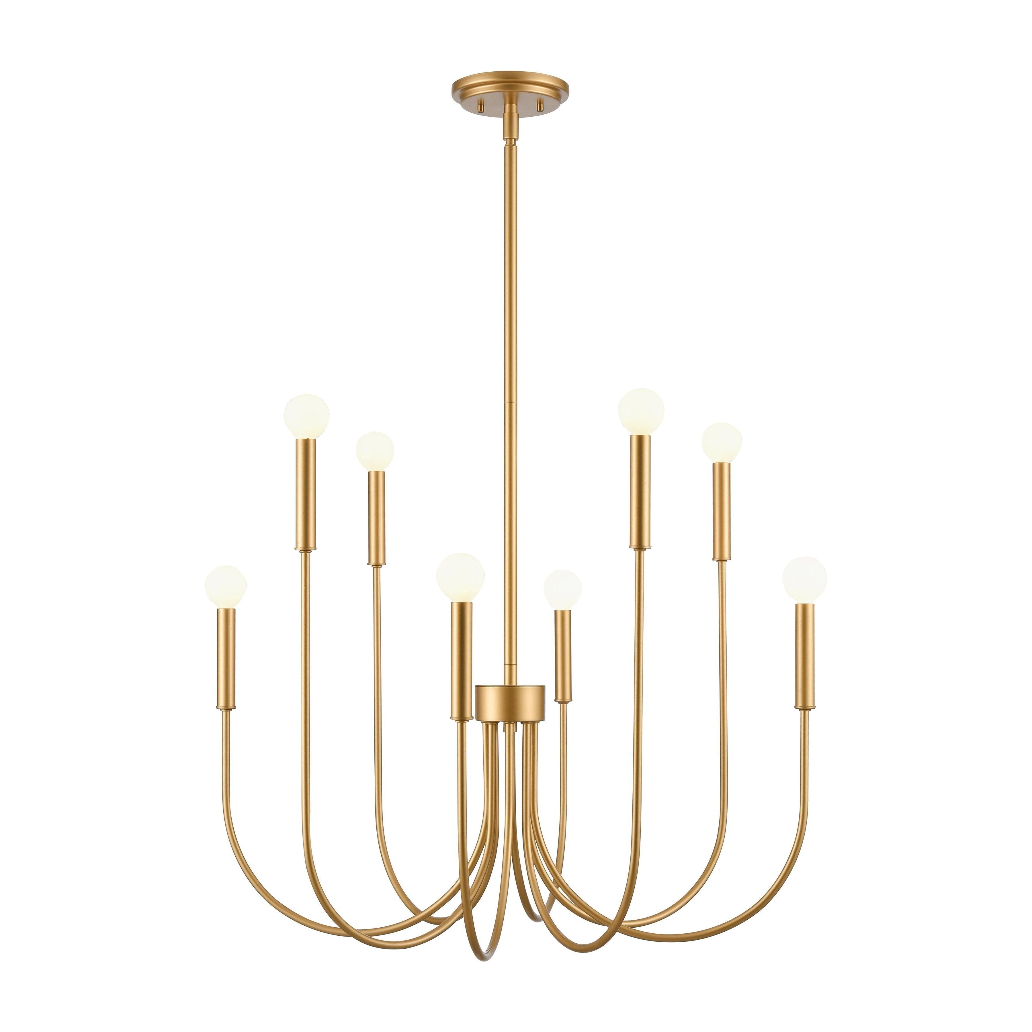 Ulla 28" Wide 8-Light Chandelier