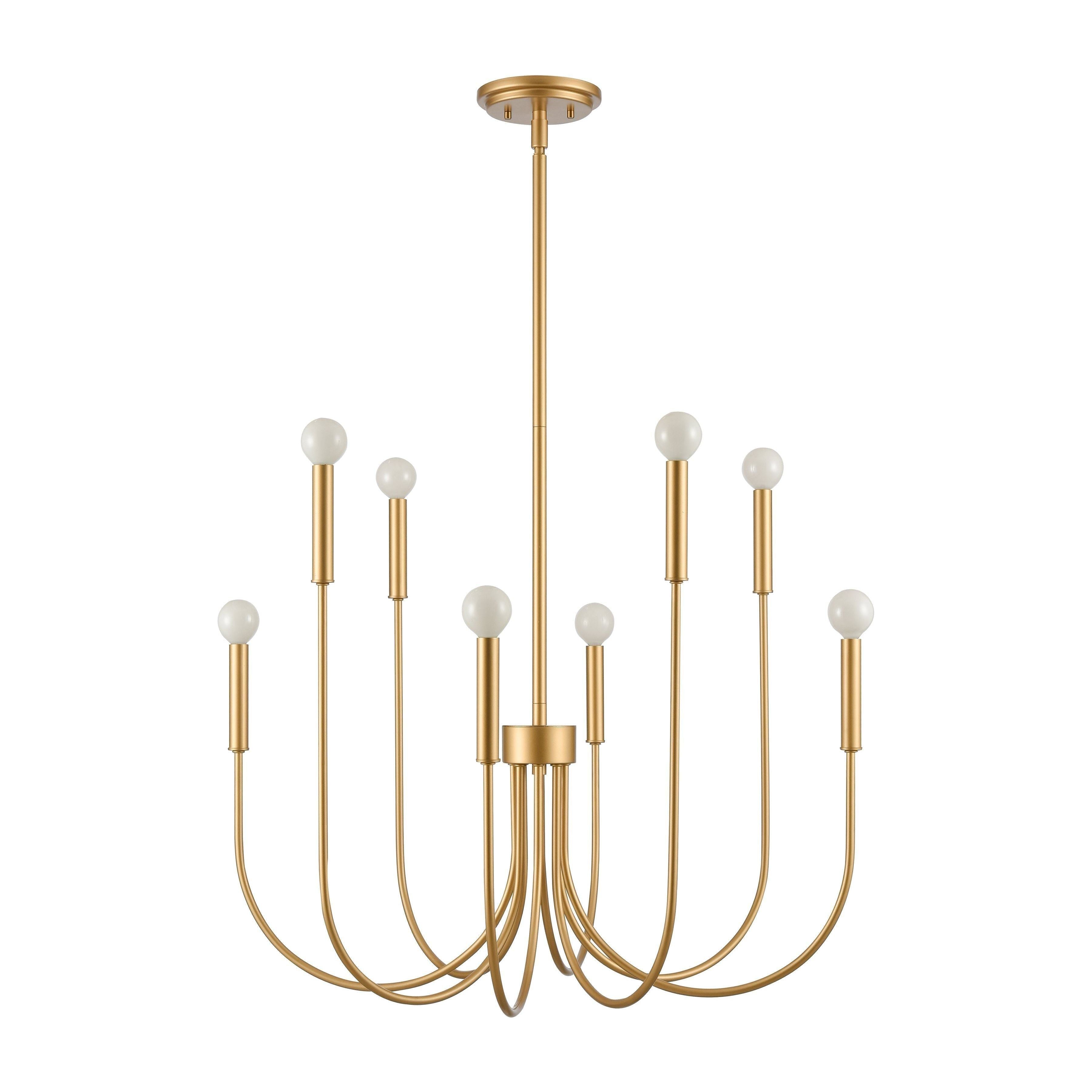 Ulla 28" Wide 8-Light Chandelier