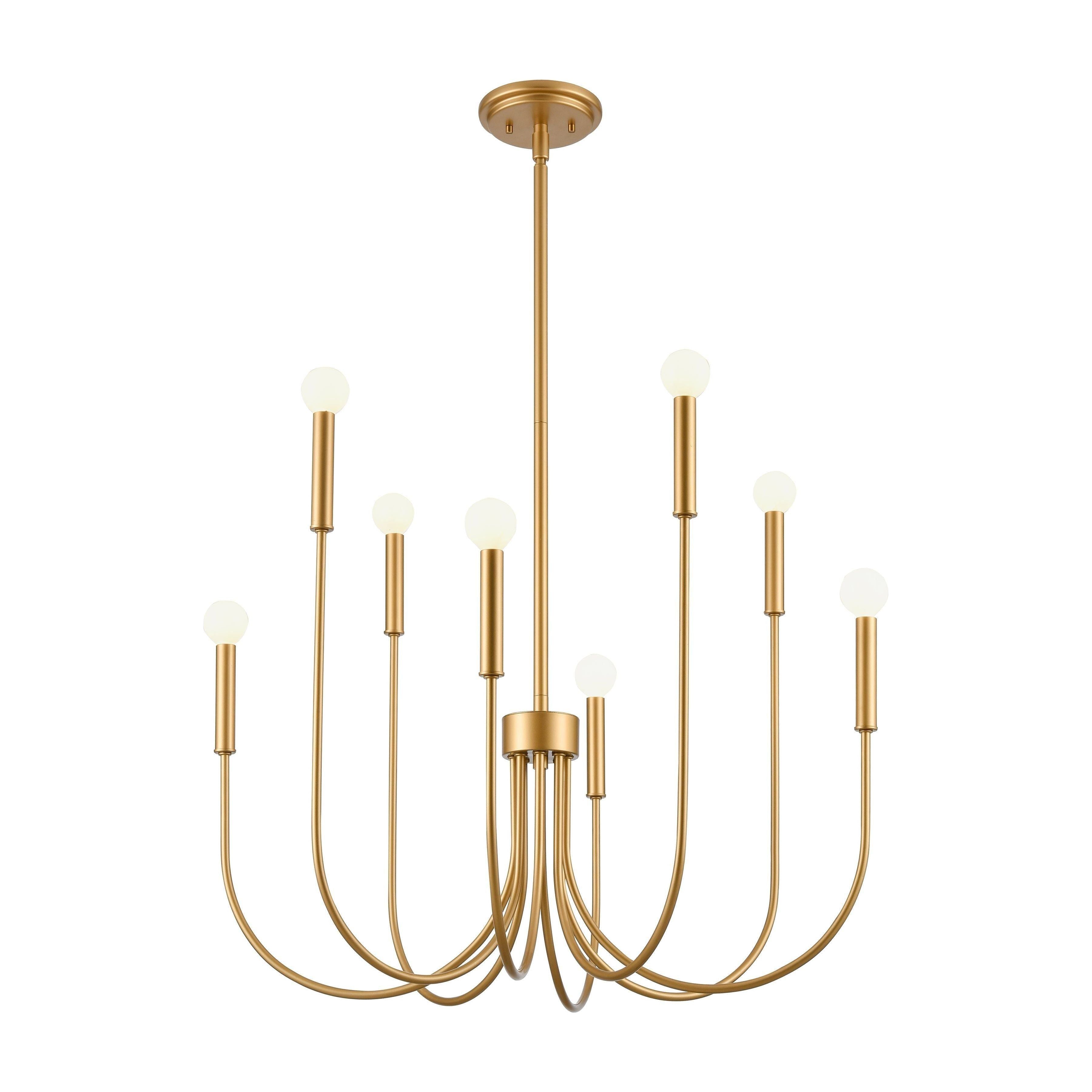 Ulla 28" Wide 8-Light Chandelier