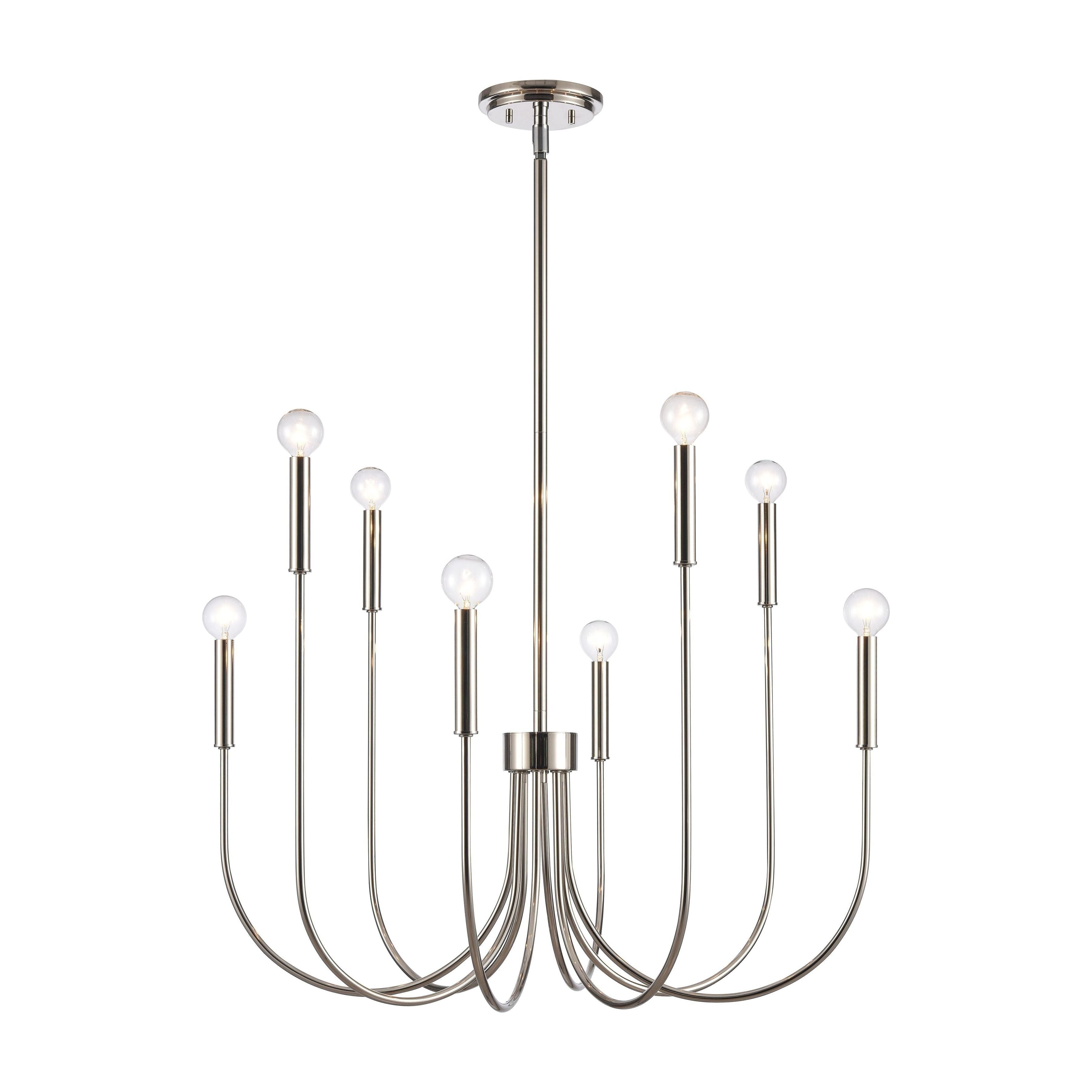 Ulla 28" Wide 8-Light Chandelier