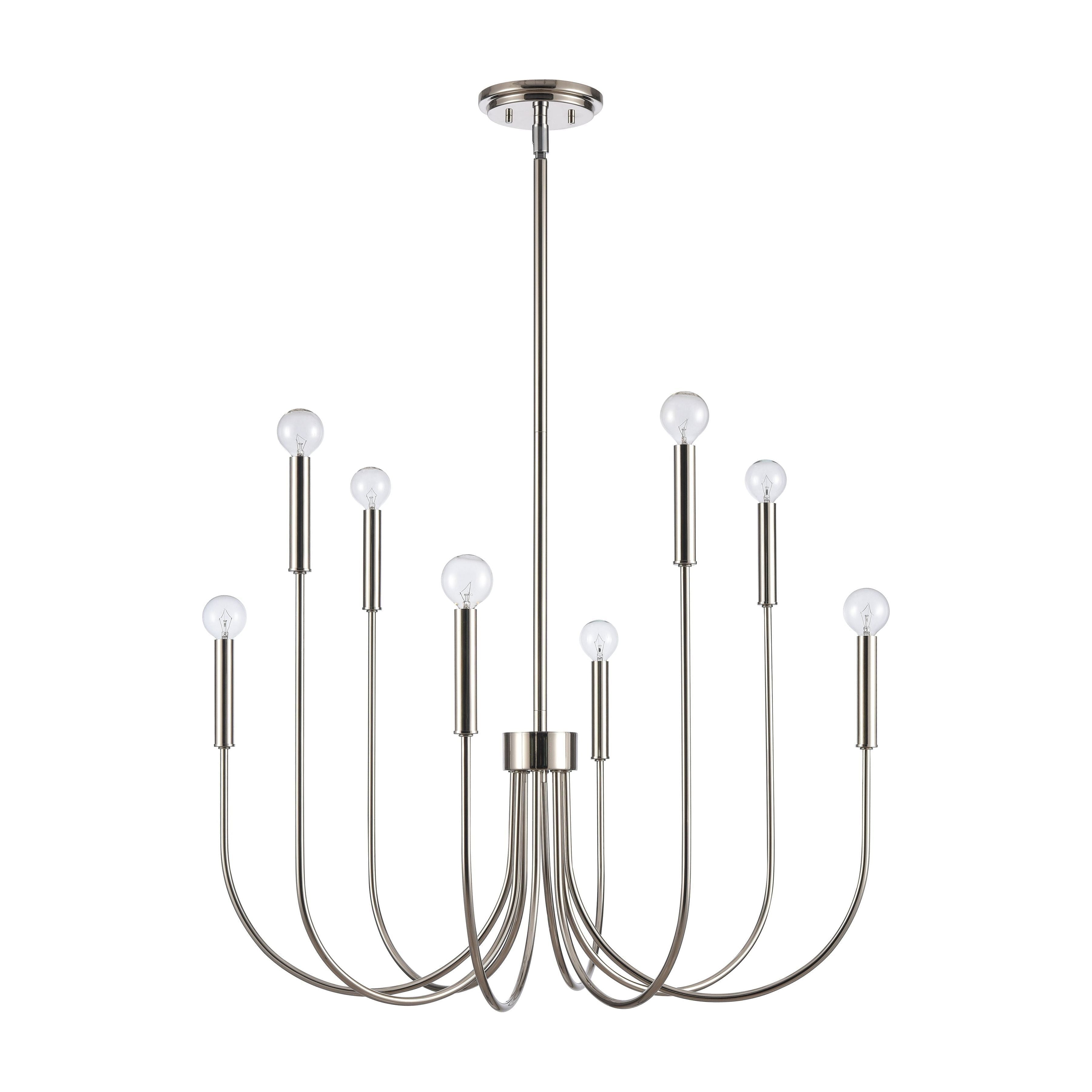 Ulla 28" Wide 8-Light Chandelier