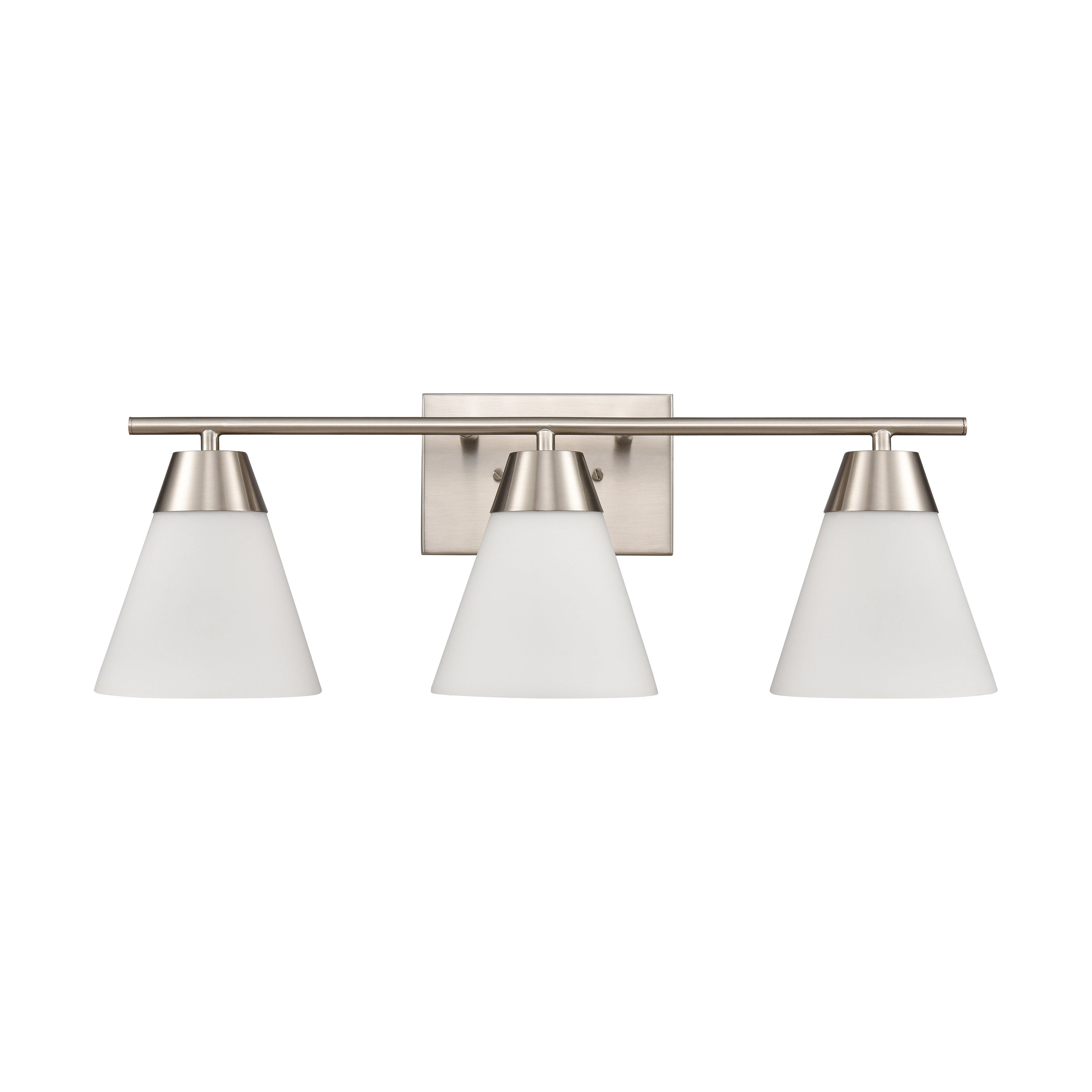 Vivica 24" Wide 3-Light Vanity Light