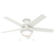 Anslee Low Profile Fan with Light 46"