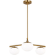 Visual Comfort Studio Collection - Lune Semi Flush Mount - Lights Canada