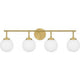 Eloise 4-Light Bath Light