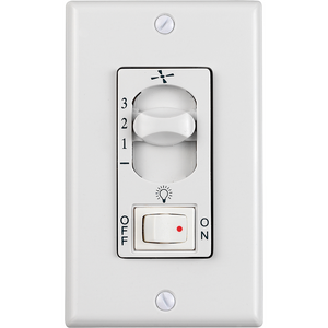 3-Speed and On / Off Light Control 3 - Wire Wall Control