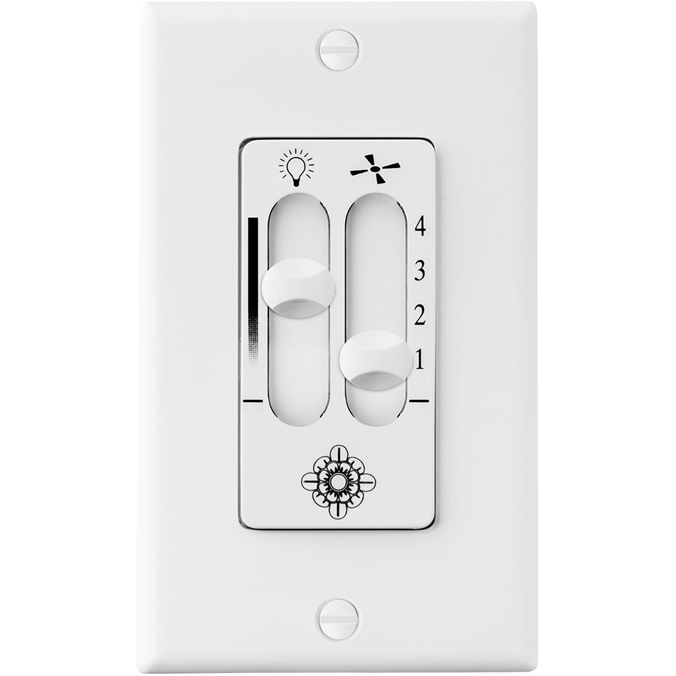4-Speed with Dimmer 3 - Wire Wall Control