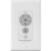 4-Speed with Dimmer and Reverse Hardwire and Battery Wall Control