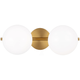 Visual Comfort Studio Collection - Lune 2-Light Vanity - Lights Canada
