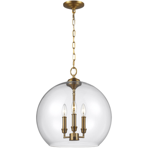 Visual Comfort Studio Collection - Lawler 3-Light Orb Pendant - Lights Canada