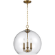 Visual Comfort Studio Collection - Lawler 3-Light Orb Pendant - Lights Canada