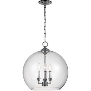 Visual Comfort Studio Collection - Lawler 3-Light Orb Pendant - Lights Canada