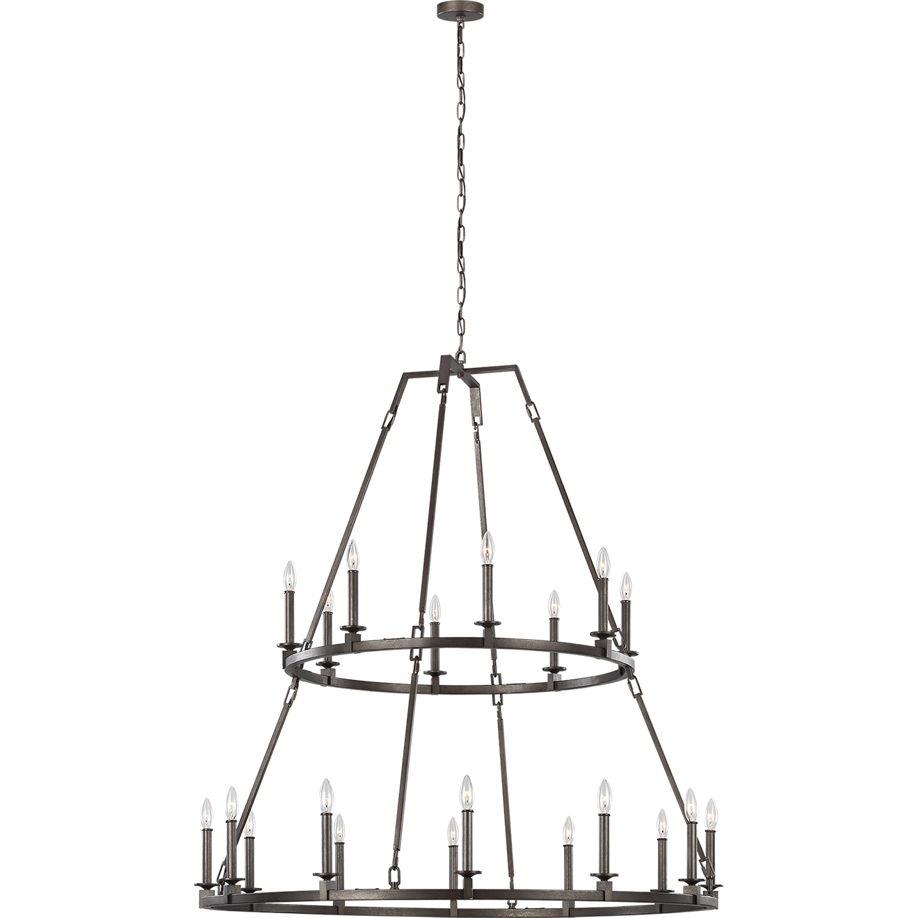 Landen Extra Large Two-Tier Chandelier