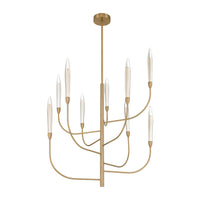 Calle 36" 9-Light LED Chandelier