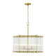 Glasbury 24" 6-Light Chandelier