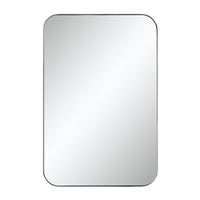 Louvas 36"H x 24"W Wall Mirror