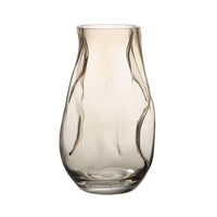 Tawny Indoor Mouth Blown Glass Vase