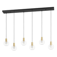 Terque 54" 6-Light 3CCT LED Pendant