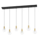 Terque 54" 6-Light 3CCT LED Pendant