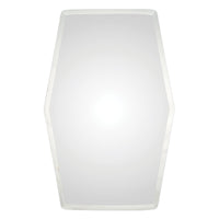 Tel Aviv 36" Tall Hexagon Wall Mirror