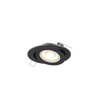4" Flat Recessed LED Gimbal Light CCT